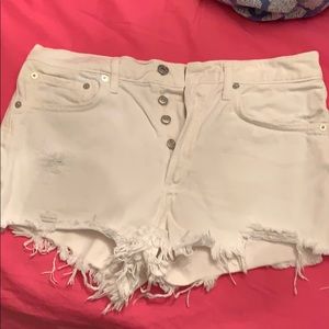 Agolde cutoff shorts